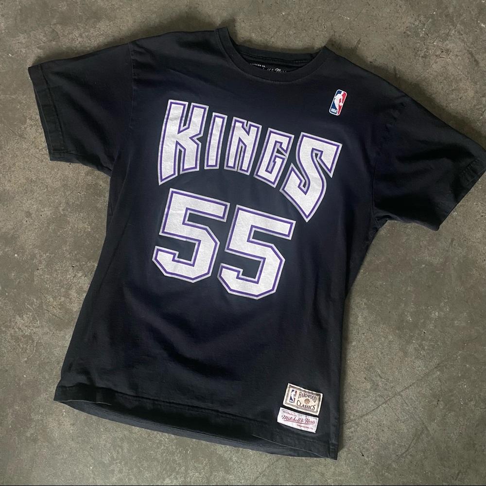 Kings Mitchell & Ness “Williams #55” Black T-Shirt